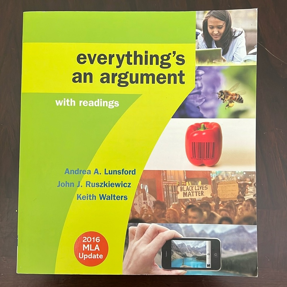 Everything's An Argument
